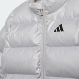 adidas - Sportswear - Donsjack - Zilver - Synthetisch - Kinderen