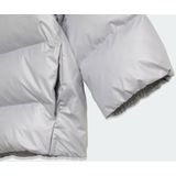 adidas - Sportswear - Donsjack - Zilver - Synthetisch - Kinderen