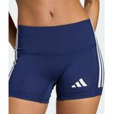 adidas - Performance 3-Stripes - Volleybalshort - Blauw - Dames