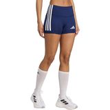adidas - Performance 3-Stripes - Volleybalshort - Blauw - Dames