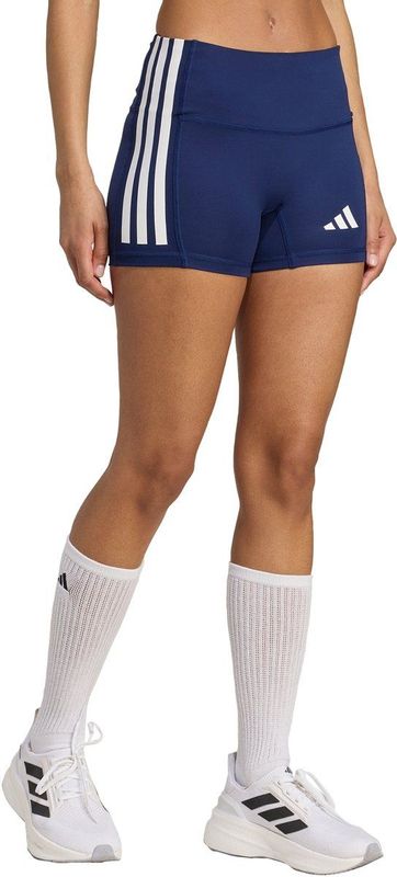 adidas - Performance 3-Stripes - Volleybalshort - Blauw - Dames