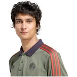 Adidas - Fc Bayern Terrace Icons - Poloshirt - Groen - Lange Mouw