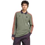 Adidas - Fc Bayern Terrace Icons - Poloshirt - Groen - Lange Mouw