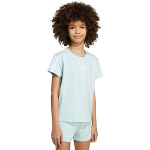 adidas - Sportswear Essentials - T-shirt - Turquoise - Kinderen