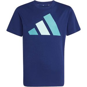 adidas - Sport J Bl Tee 160 - T-Shirt - DKBLUE/PURTEA/HALMIN - Katoen