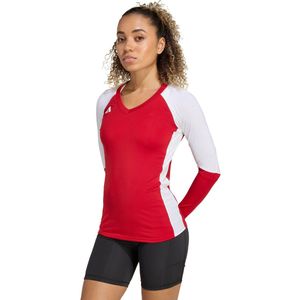 adidas - Performance Quickset - Long Sleeve Volleybalshirt - Rood