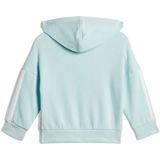 adidas 3Stripes Fleece Hoody - Trainingsjack - Groen - Katoen/Polyester