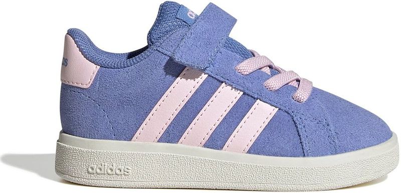 Adidas - Grand Court 2.0 - Babyschoenen - Wit - Synthetisch Leer