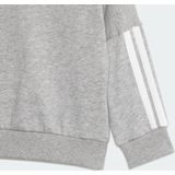 Adidas - 3-Stripes - Trainingspak - Grijs - 70% Katoen / 30% Polyester (Gerecycled)