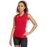 adidas - Performance Quickset - Volleybalshirt - Rood - Dames