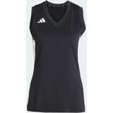 adidas - Quickset - Sportshirt - Zwart - Katoen