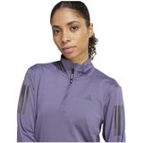 adidas - Own The Run - Sweatshirt - Halve Rits