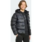 adidas - Synthetic Allover - Donsjack - Junior - Camouflageprint - Gevoerde Capuchon