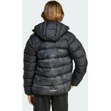 adidas - Synthetic Allover - Donsjack - Junior - Camouflageprint - Gevoerde Capuchon
