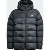 adidas - Synthetic Allover - Donsjack - Junior - Camouflageprint - Gevoerde Capuchon