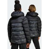 adidas - Synthetic Allover - Donsjack - Junior - Camouflageprint - Gevoerde Capuchon