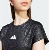 adidas T-shirt - Dierenprint - Zwart - Polyester