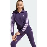 adidas - Sportswear Essentials - Ritshoodie - Paars - Kinderen