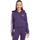 adidas - Sportswear Essentials - Ritshoodie - Paars - Kinderen