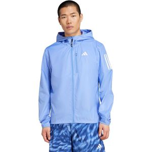 adidas - Own The Run - Hardloopjack - Zwart - Gerecycled Polyester