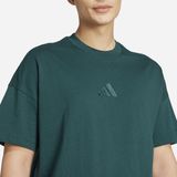 Adidas - ALL SZN - T-shirt - Donkergroen - Katoen