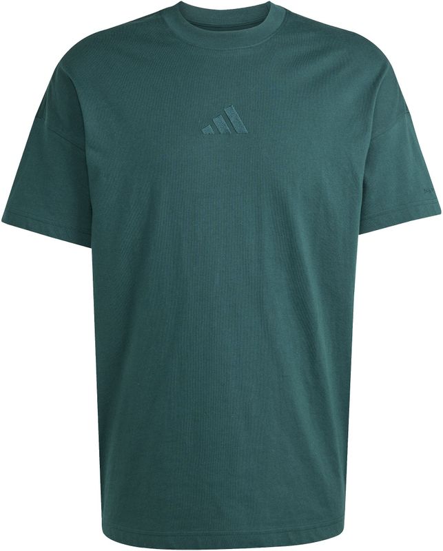 Adidas - ALL SZN - T-shirt - Donkergroen - Katoen