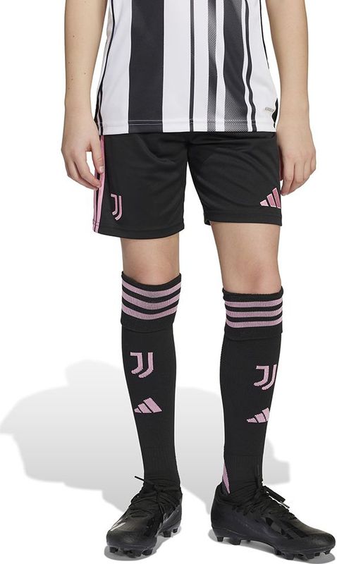 adidas - Juventus Turin - Korte Domicile Short - Kinderen - Zwart - Technische Stof