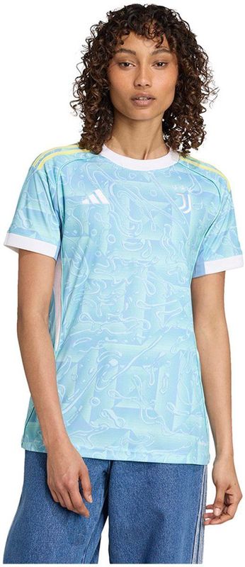 adidas - Juventus 25/26 - Dames T-shirt - Blauw - Korte Mouwen