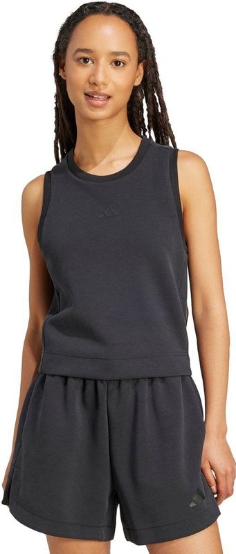 adidas - Soft Lux - Tanktop - Zwart - Dames