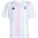 adidas - Juve Preshi Y - T-shirt - Wit - 100% Gerecycled Polyester