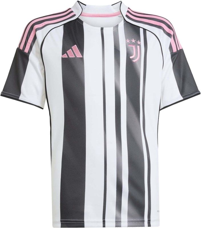adidas Performance - JUVE H JSY Y - Voetbalshirt - Wit/Zwart - Materiaal