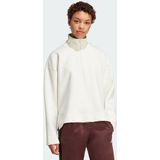 adidas - Sportswear Soft Lux - Sweatshirt - Wit - Dames