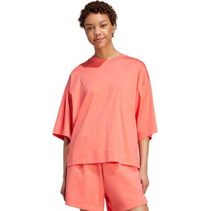 adidas - Soft Lux Loose T-shirt - Roze - Dames
