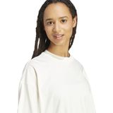 Sportshirt - Offwhite - Loose Fit - Ronde Hals - Zonder Sluiting