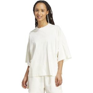 Sportshirt - Offwhite - Loose Fit - Ronde Hals - Zonder Sluiting
