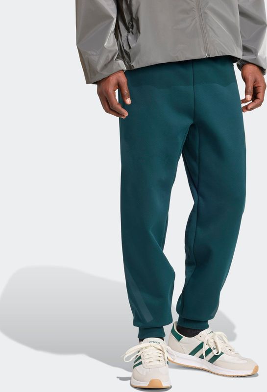 adidas - Sportbroek - Zwart - Polyester/Gerecycled Katoen - Losse Pasvorm