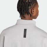 adidas - Z.N.E. - Trainingsjack - Grijs - 57% Gerecycled Polyester, 43% Katoen