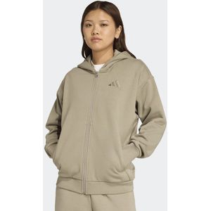 Adidas - All Season Fleece Full-Zip Hoodie - Dames