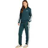 adidas - Sportswear Essentials 3-Stripes - Trainingspak - Groen - 100% Gerecycled Polyester