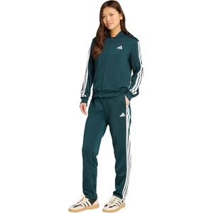 adidas - Sportswear Essentials 3-Stripes - Trainingspak - Groen - 100% Gerecycled Polyester