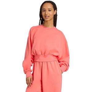 adidas - Koraal - Sweatshirt - Dames - Zachte Luxe Losse Crew Neck