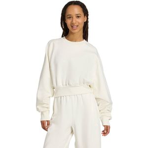 adidas - Soft Lux - Sweatshirt - Wit - Dames - Losse Pasvorm