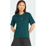 adidas - Z.N.E. T-shirt - Groen - Dames