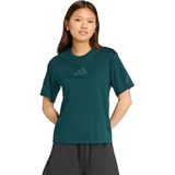 adidas - Z.N.E. T-shirt - Groen - Dames