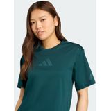 adidas - Z.N.E. T-shirt - Groen - Dames