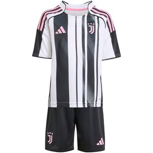 Adidas - Juventus Home Mini Kit - Voetbaltenue - Zwart/Wit - Polyester