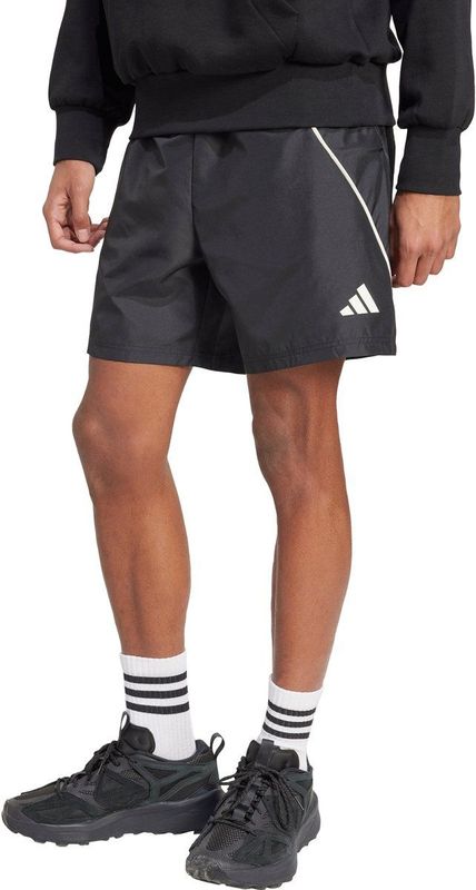 adidas - Geweven Shorts - Zwart - 100% Polyester