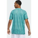 adidas - FreeLift T-shirt - Sportshirt - Argyle - 100% Polyester