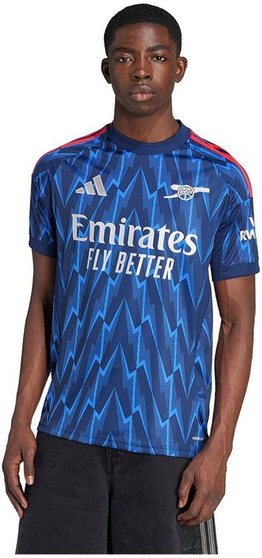 adidas - Arsenal Uitshirt 2025-2026 - Lichtblauw - Sportshirt