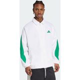 Trainingjack - Zwart - 100% Polyester - Losvallende Pasvorm